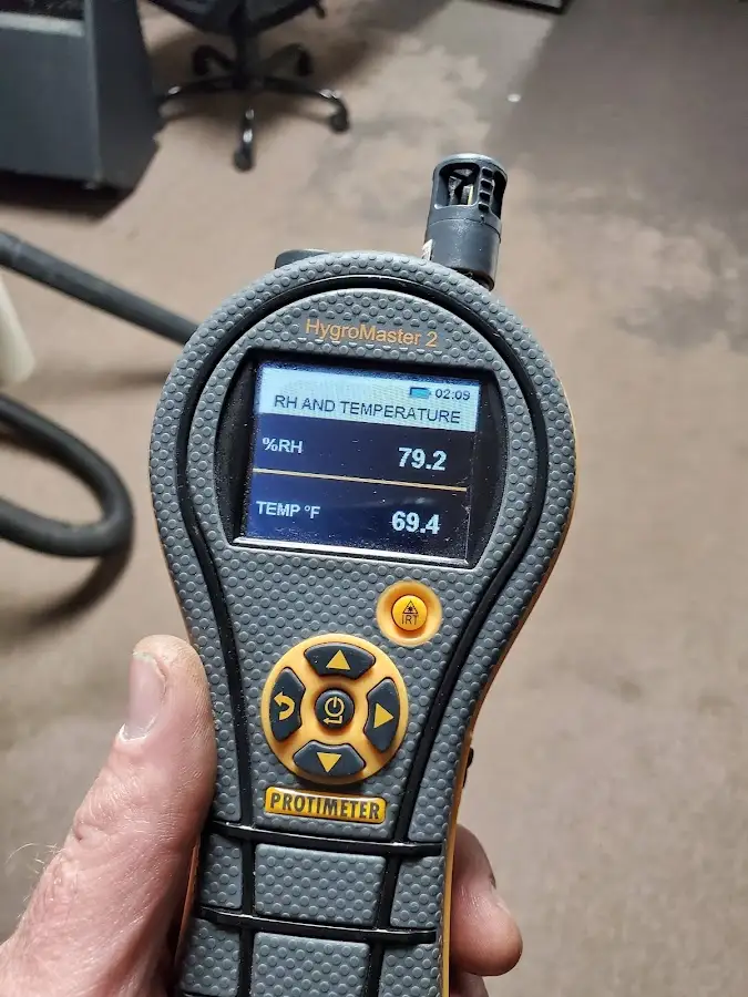 Moisture meter humidity assessment for Fire & Smoke Damage Restoration in Piney Green